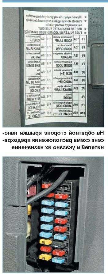 Где находиться предохранитель сигнализации шевроле ланос