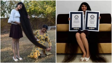 Nilanshi Patel Breaks Guiness World Record For Longest Hair Fabwoman