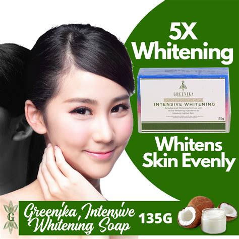 [ 5x Whitening Dark Spot Remover ] Greenika Organic Intensive