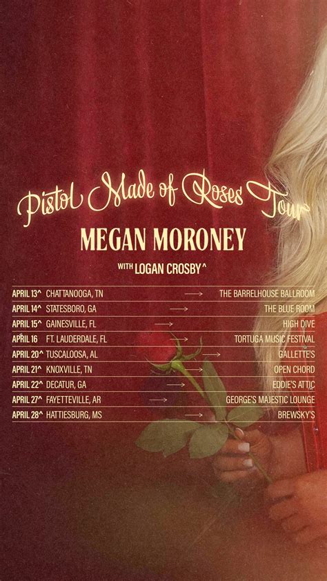 Megan Moroney On Twitter Tickets On Sale Now Https T Co