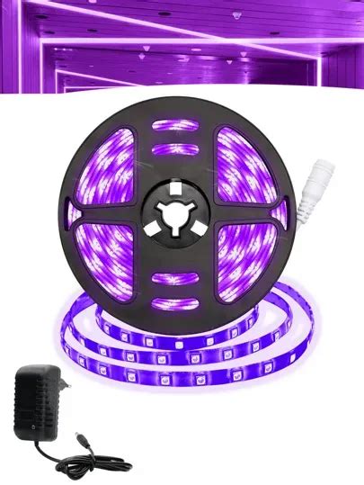 Elétrica Santa Ifigênia Materiais Elétricos Fita LED 5050 ROXO UV