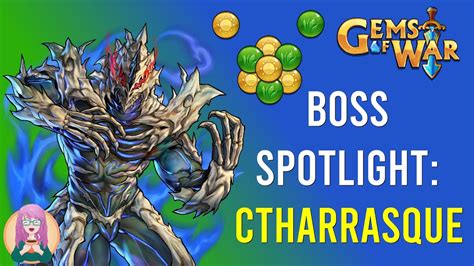 Gems Of War Boss Spotlight On Ctharrasque Teams And How To Fight Him