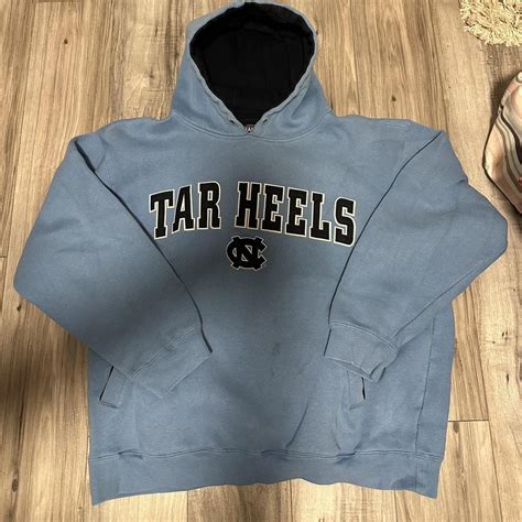 unc hoodie , north carolina hoodie , champs , size... - Depop