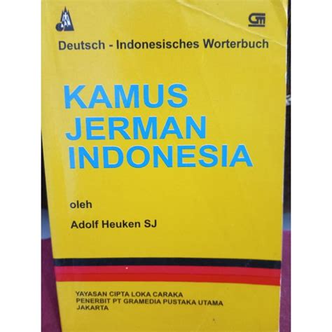 Jual Buku Kamus Jerman Indonesia Shopee Indonesia