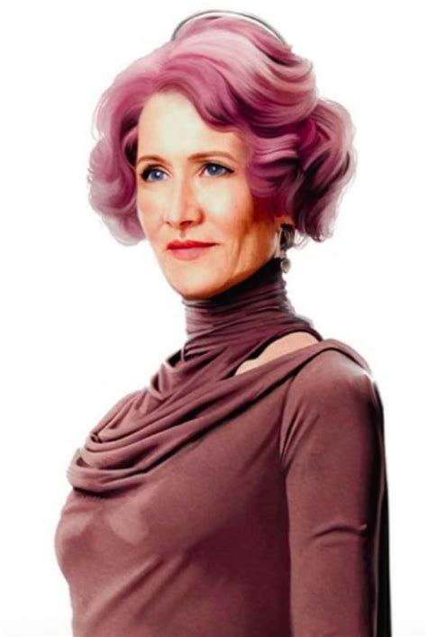 Who is Admiral Holdo? Laura Dern's Purple Haired 'Last Jedi' Character Has a Thrilling Novel ...