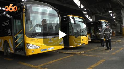 Vidéo Voici à quoi ressemblent les nouveaux bus de Casablanca le360 ma