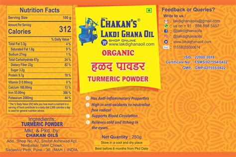 Buy Organic Turmeric Haldi Powder Online In Pune