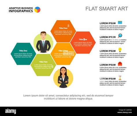 Business Strategy Slide Template Business Data Graph Chart Design