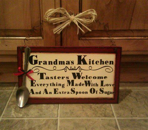 Grandma's Kitchen Sign