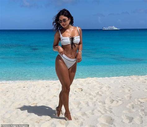 Vanessa Hudgens Stuns In A White Bikini As She Wishes For Serenity