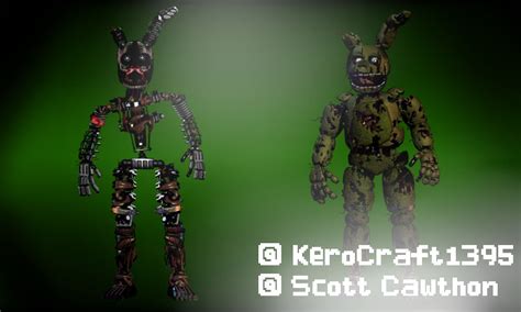 Springtrap Endoskeleton By Kero1395 On Deviantart