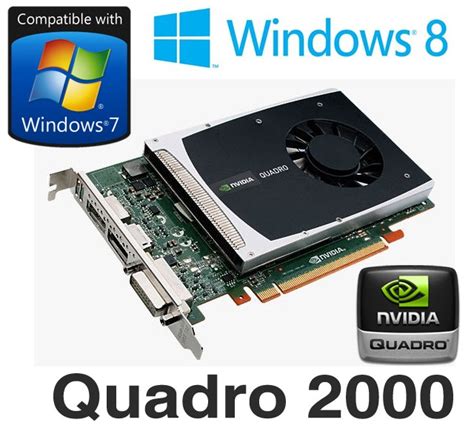 nVidia Quadro 2000 1GB DDR5 PCI-E Dual DisplayPort DVI Professional ...