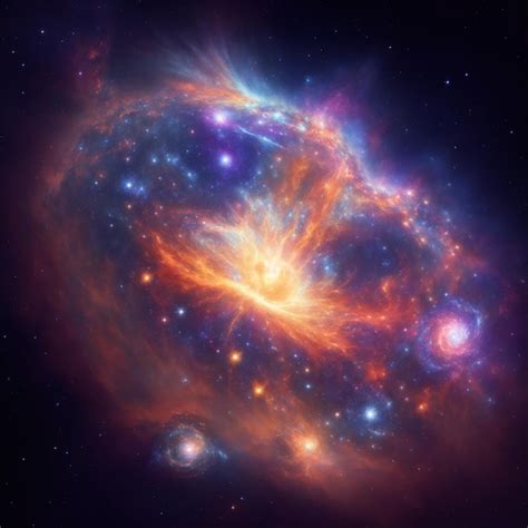 Premium AI Image | Supernova Nova Event Cosmic Blast Celestial Flare ...