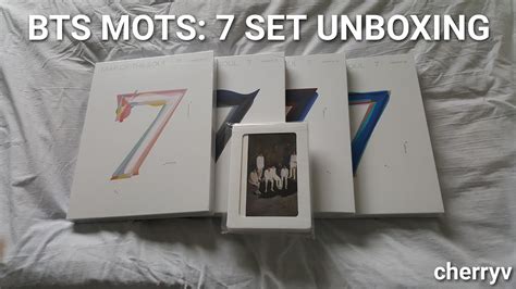 Bts Mots 7 Album Set Unboxing From Weply Youtube