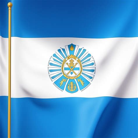 Premium AI Image | Argentina's country flag