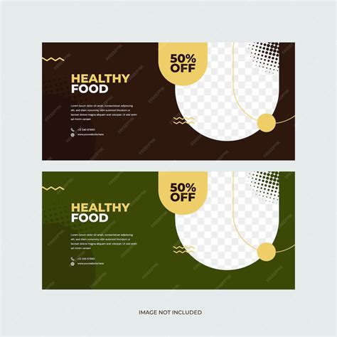 Premium Vector Healthy Food Banner Template For World Food Day