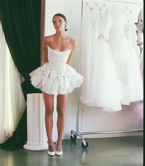 Princess Short Wedding Party Dresses Bow Front Corset Strapless Fitted