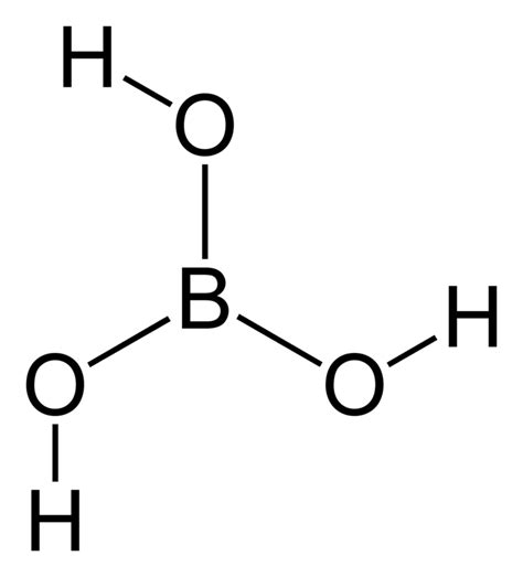 Difference Between Orthoboric Acid and Metaboric Acid | Compare the ...