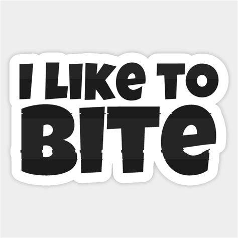 Like Bite Bdsm Kink Kinky Vampire Sub Dom Bdsm Sticker Teepublic