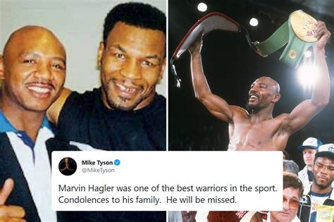 Mike Tyson pays moving tribute to Marvin Hagler after calling boxing ...