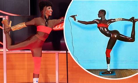 Sinitta Transforms Into Grace Jones In Red Bikini As She Recreates Her