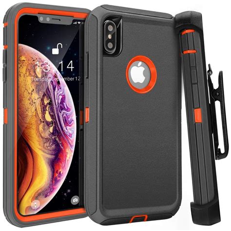 Funda Resistente Uso Rudo Para IPhone XS Max Clip Conturon Mercado Libre