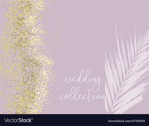 Elegant Luxury Nude Rose Pink Blush And Gold Vector Image