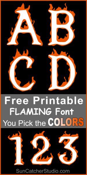 Flaming Fire Font Letters And Alphabet Clipart In Burning Flames Fire Font Lettering Fonts