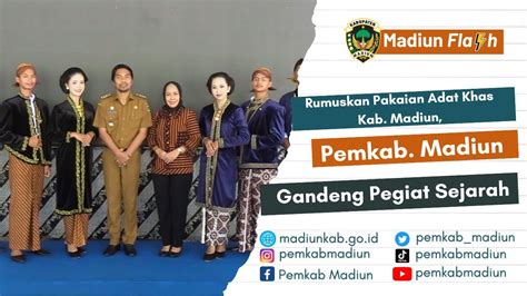 Rumuskan Pakaian Adat Khas Kab Madiun Pemkab Madiun Gandeng Pegiat