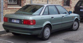 1993 1994 Audi 80 B4 Typ 8C 1 6 E 101 Hp Fiche Technique