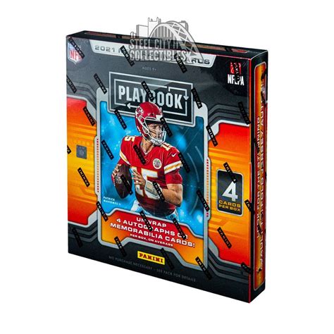 2021 Panini Playbook Football Hobby Box Steel City Collectibles