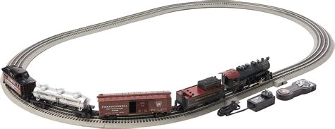 Lionel Pennsylvania Flyer LionChief 5.0 0-8-0 O Gauge Freight Train Set with Bluetooth ...