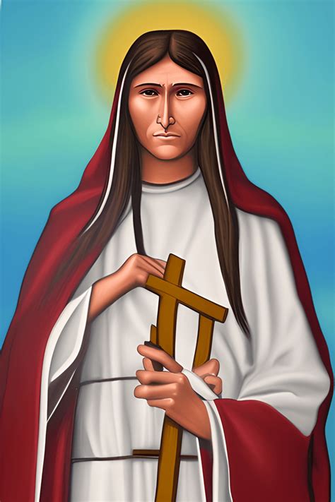 Saint Kateri Tekakwitha Painting Creative Fabrica