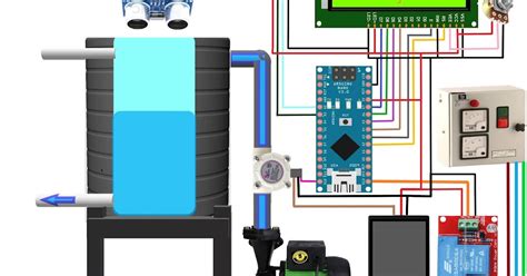 Diy Automatic Water Level Monitor System Using Arduino