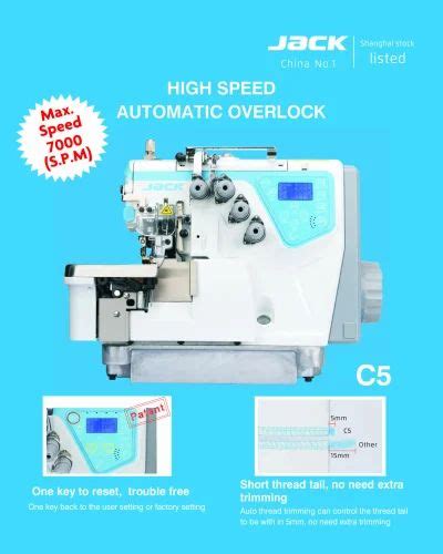 Jack Overlock Sewing Machine At Rs Jack Silai Machine In