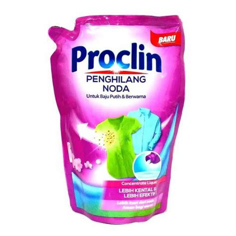 Jual Proclin Penghilang Noda Untuk Baju Putih Dan Berwarna Shopee