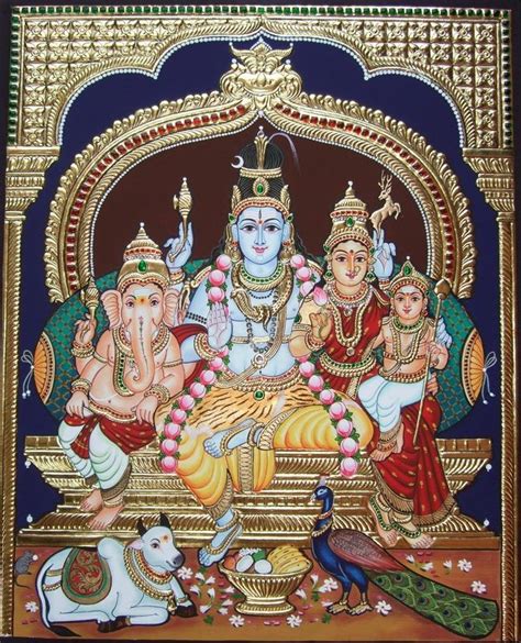 More Tanjore Paintings | Tanjore painting, Mysore painting, Kalamkari ...