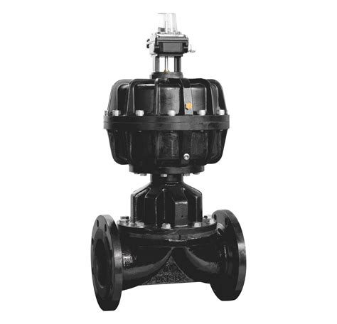 Ptfe Seat Rubber Lined Pneumatic Diaphragm Valve Pov Valve