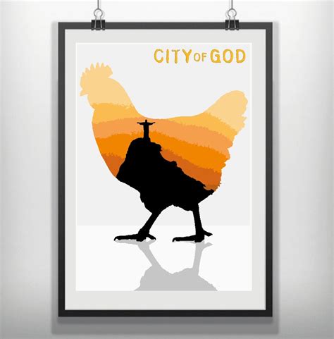 City of God Style Minimal Movie Poster Minimalist - Etsy