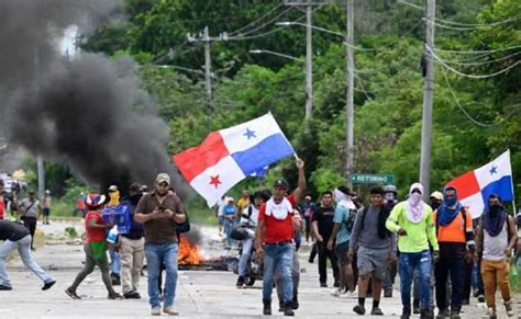 Panamá siguen las marchas contra el contrato minero