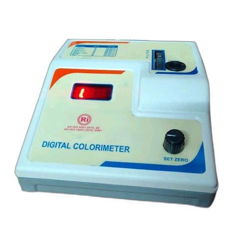 Portable Ri Digital Colorimeter 400 Nm At Rs 6200 In New Delhi ID