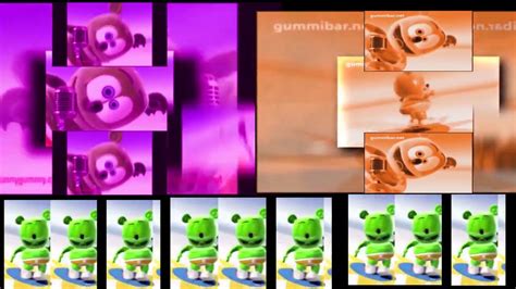 Gummibär Purple Orange EFFECT SCAN Ya Mishka Gummy Bear Song Gominola