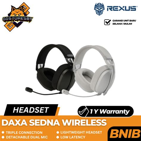 Jual Rexus Daxa Sedna Wireless Gaming Headset Shopee Indonesia