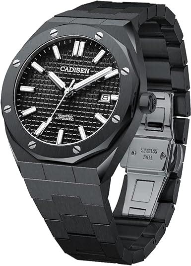 Cadisen Automatik Uhr Herren Saphirglas M Wasserdicht Armbanduhr