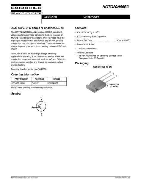 datasheet igbt | Mosfet | Field Effect Transistor