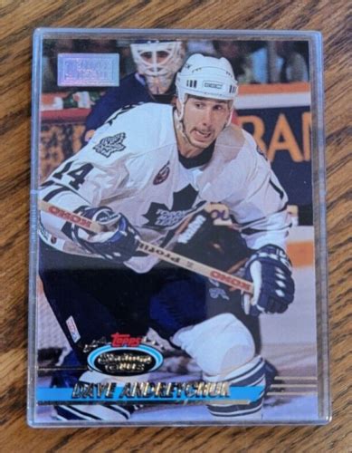 Topps Stadium Club St Day Issue Dave Andreychuk Toronto Maple