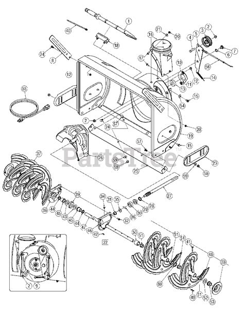 Cub Cadet 3x Snow Blower Parts