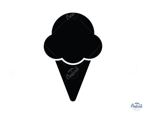 Ice Cream Svg Ice Cream Cone Clip Art Instant Digital Download Svg