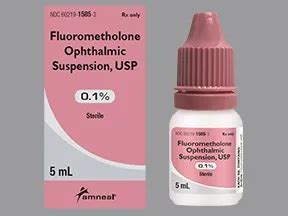 Flarex Fml Fluorometholone Dosing Indications Interactions