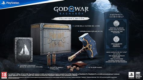 God Of War Ragnarok Collectors Ed Ps4 Ps5 Amazon It Videogiochi